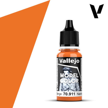 Vallejo 70911 Model Color Light Orange 17ml Paint